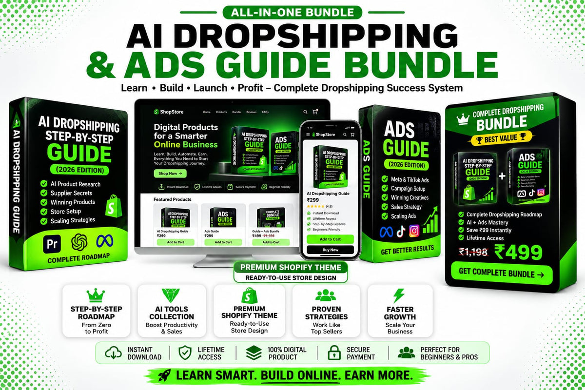 AI Dropshipping Step-By-Step Guide (2026 Edition)